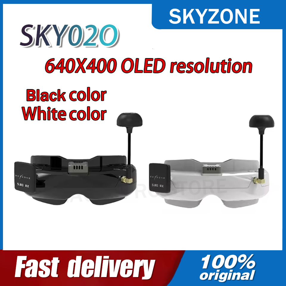 Drone Battery - SKYZONE SKY02O OLED 5.8GHz 2S-6S FPV-bril
