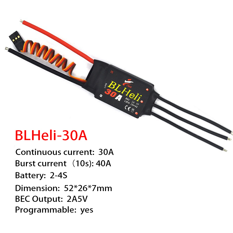 1-3 Stuks Borstelloze ESC BLHe - Drone Esc recensie en prijs