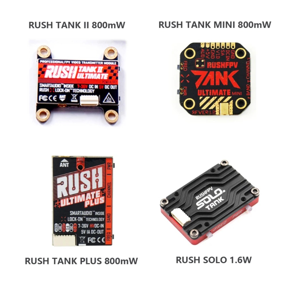RUSH TANK Ultimate II/Mini/PLU - Drone Frame recensie en prijs
